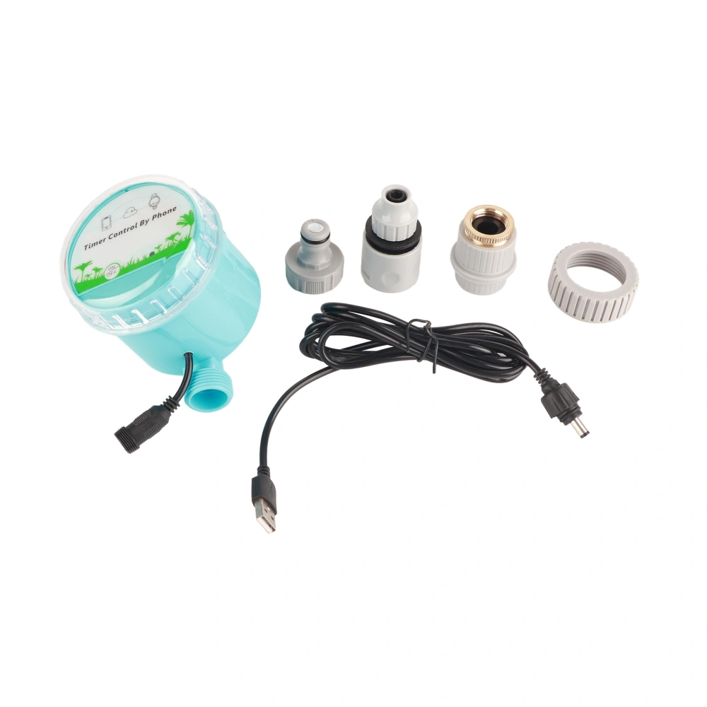 USB 2 in 1 Remote Control Irrigation Timer Wifi Bluetooth Water Timer Smart Watering Controller