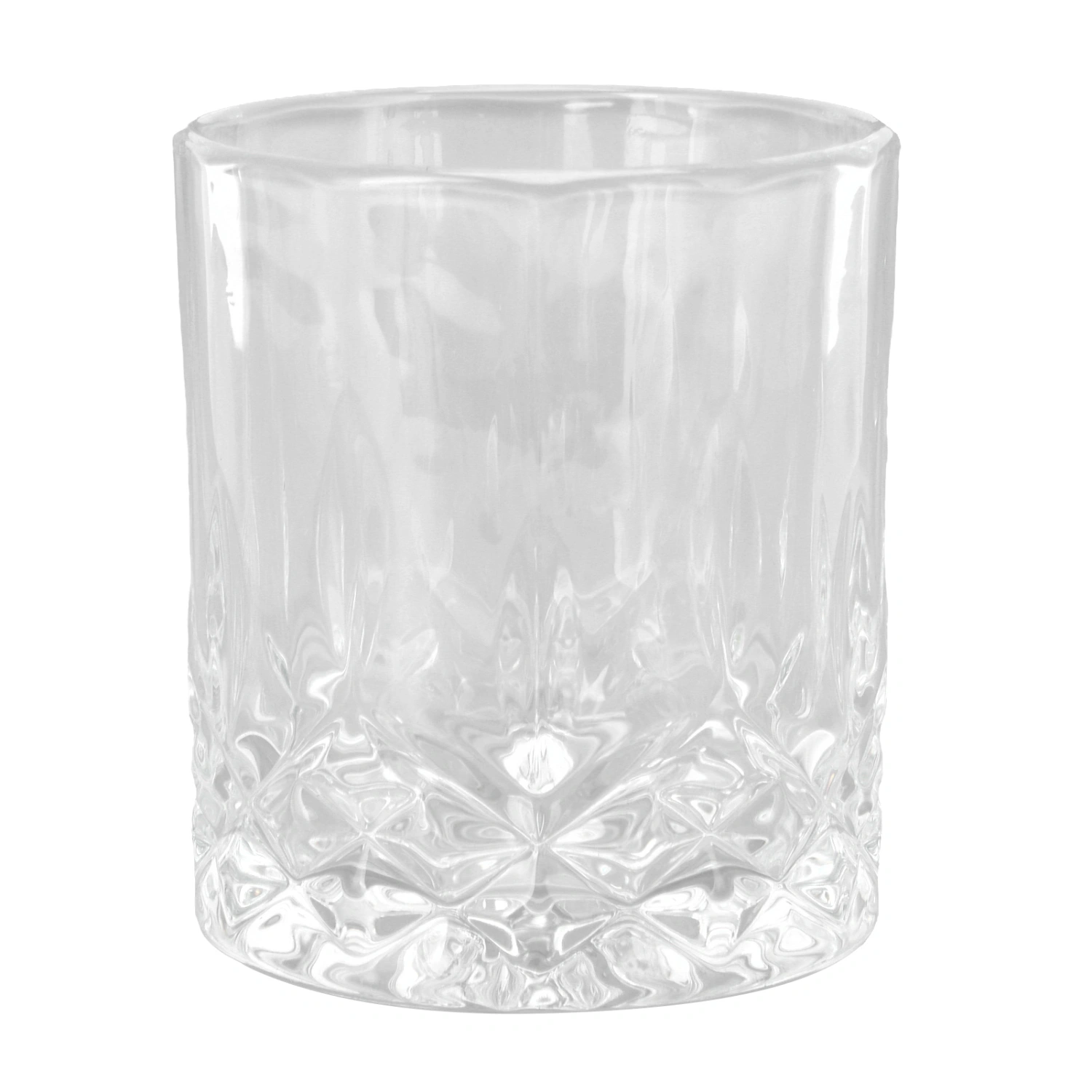 Whiskey Glasses 300ml Engraved Surfaces Food Grade Glass Lightweight Rocks Glasses for Home Restaurant Bar