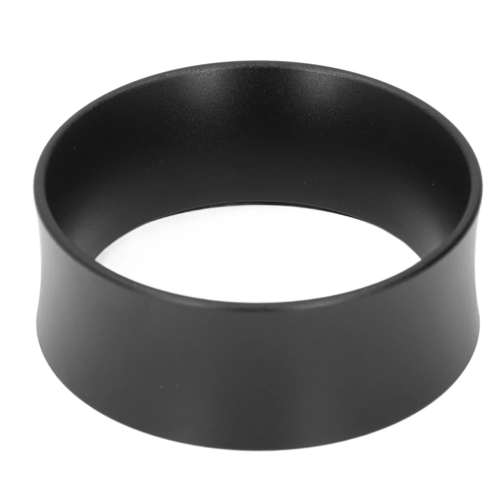 58mm Coffee Dosing Rings Prevent Flying Aluminium Alloy Coffee Powder Rings for Coffee Machine Black