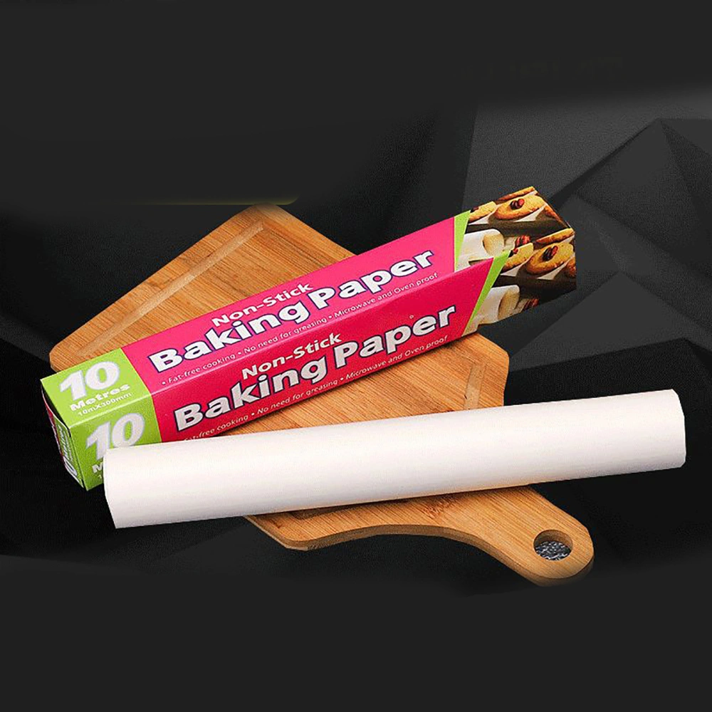 Oven Baking Paper Silicon Oil Paper Non Stick Barbecue Baking Paper for Household Kitchen10m / 32.8ft