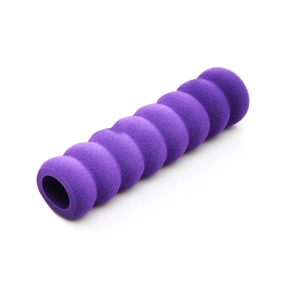 Door Handle Sleeve Child Safety Door Handle Protective Sleeve Soft Foam with Spiral Pattern for Cold HeatPurple