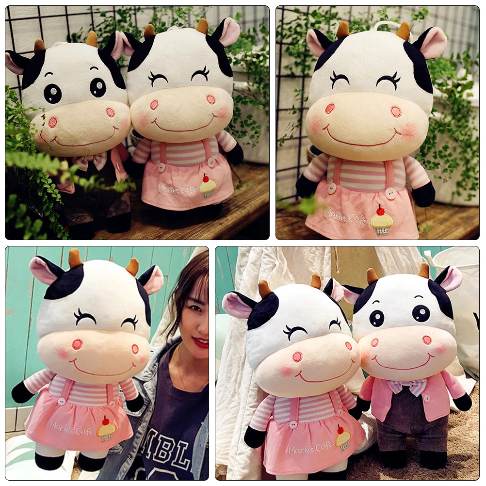 1Pc Adorable Nonwovens Standing Girl Doll Home Showcase Party Adornment