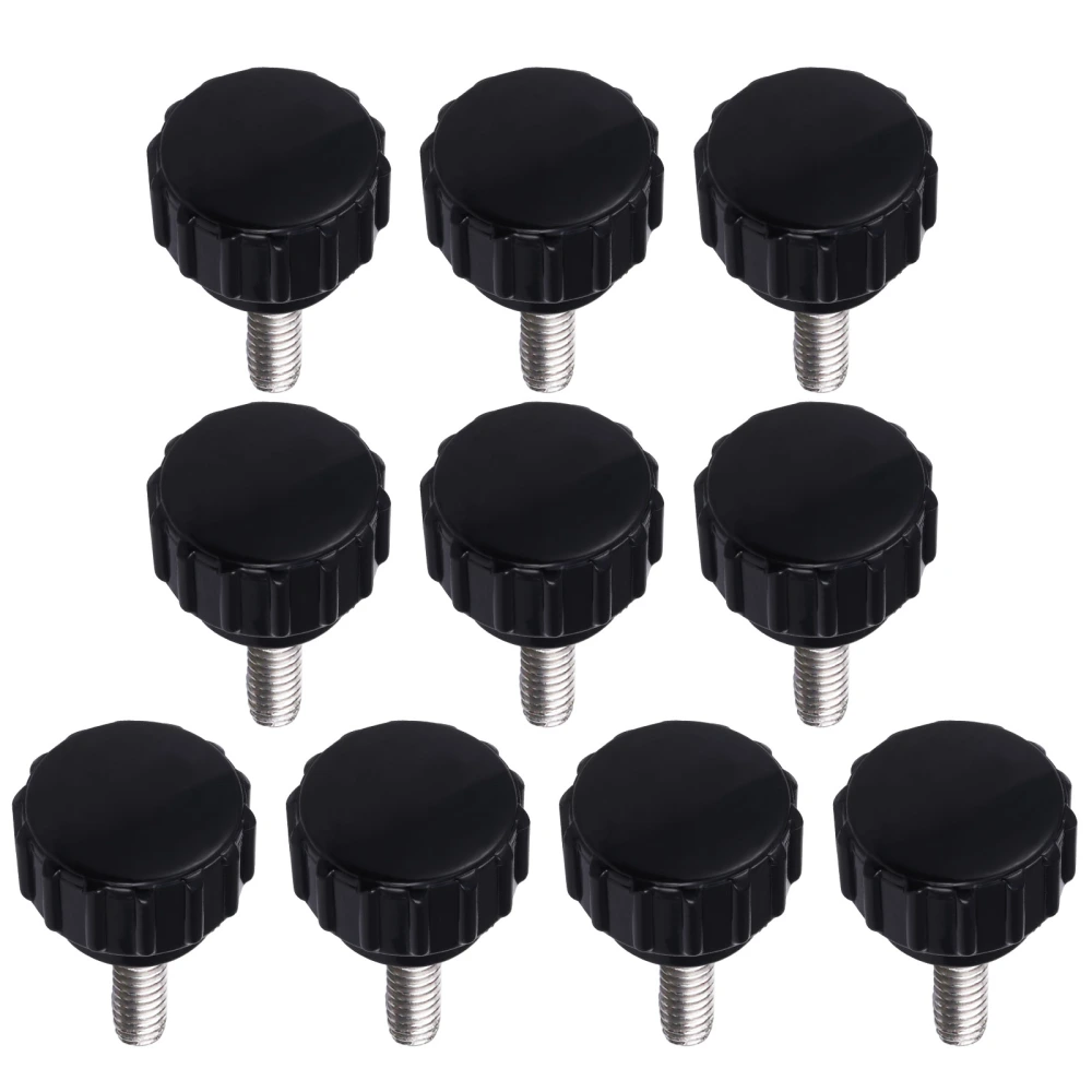 10 Pcs Thread Clamping Screw Stainless Steel Screw-on Handle Clamping Knobs