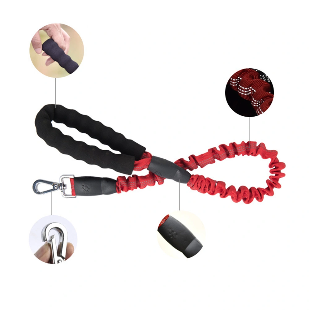 1Pc Retractable Dog Leash No Pull Explosion-proof Cushioning Pet Leads Puppy Medium Dogs Training Rope (Random Color 70-120 Length)