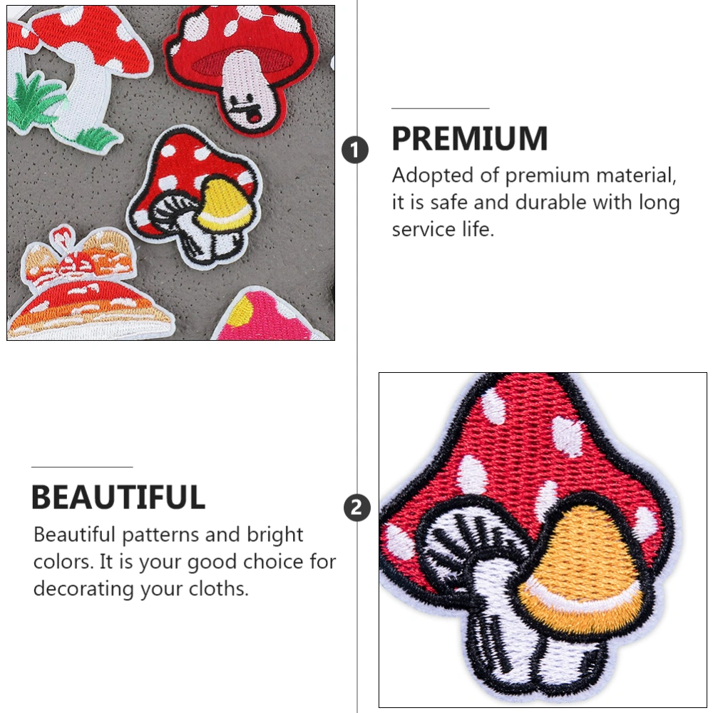 10Pcs Adorable Sewing Patches Exquisite Clothing Applique DIY Apparel Patches