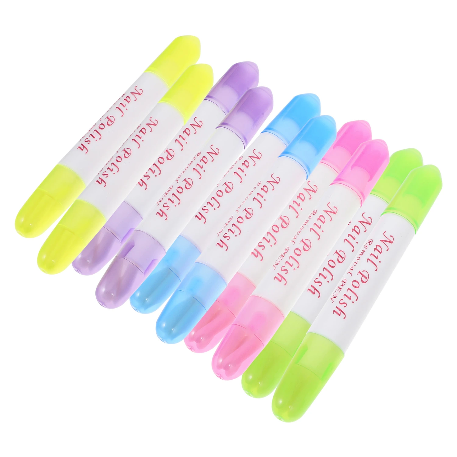 10 pcs Nail Polish Remover Pen Nail Edges Corrector Pens Nail Polish Cleaning Pens