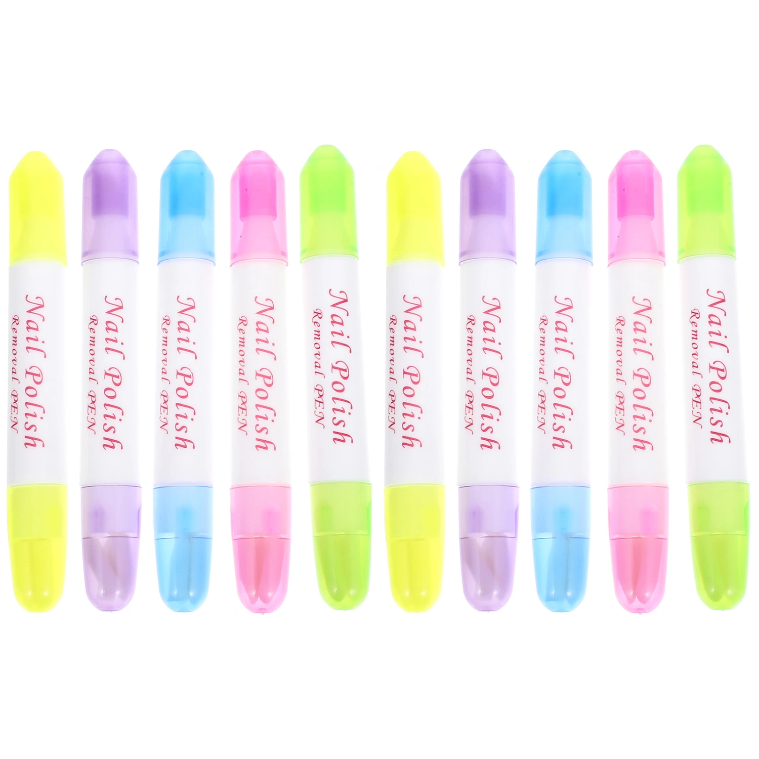 10 pcs Nail Polish Remover Pen Nail Edges Corrector Pens Nail Polish Cleaning Pens