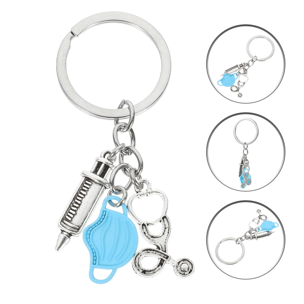 Stethoscope Key Chain Medical Assistant Keychain Stethoscope  Key Ring