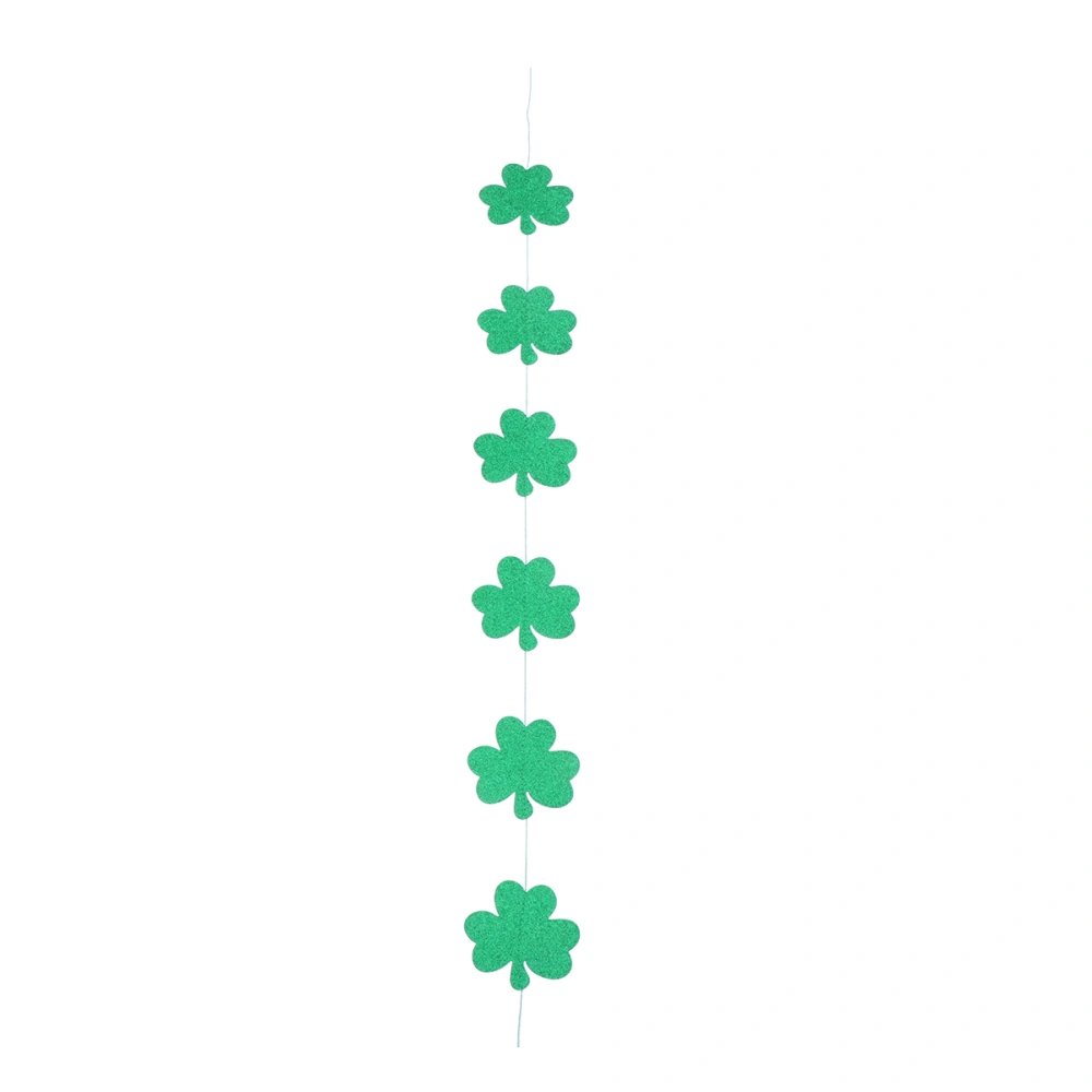 Glitter Hanging Decor Creative St. Patrick's Day Hanging Adornment Hanging Ornament for Party Festival