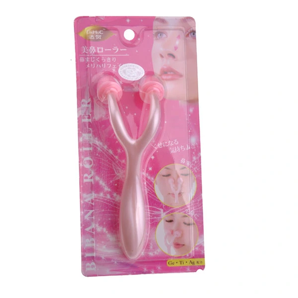 Silicone Nose Up Massager Nose Lifting Shaping Clip Beauty Tool (Pink)