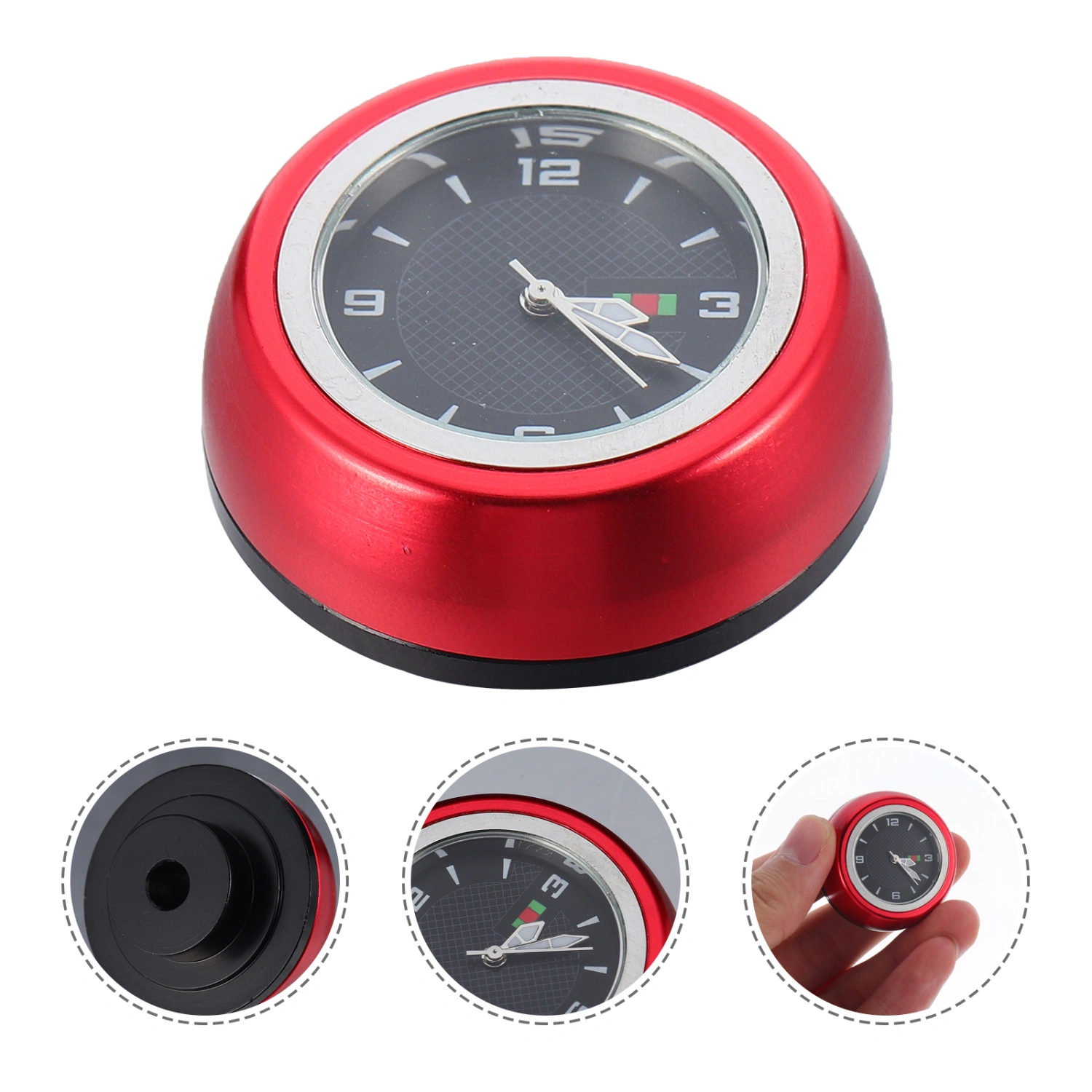 Road Bike Headset Stem Watch Cycling Head Accessorices Bike Headset Cover Clock