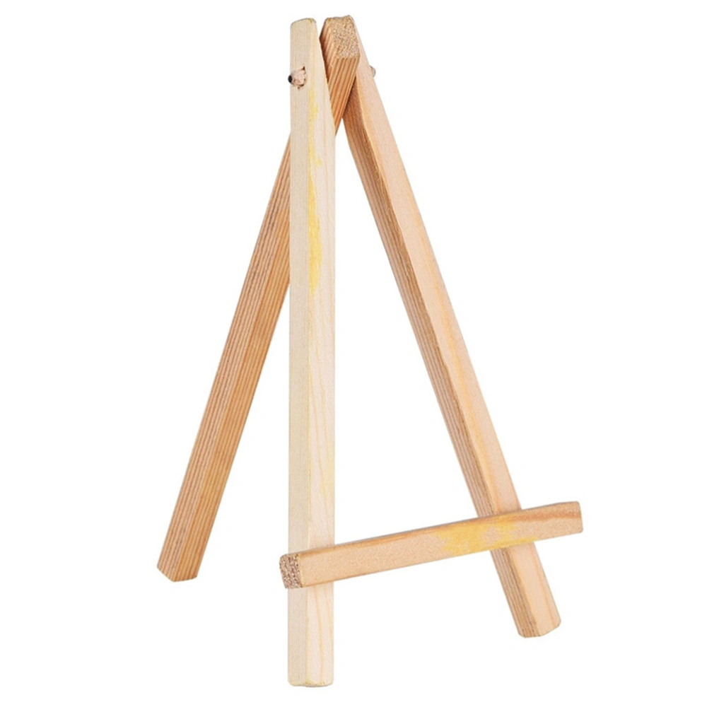 10pcs Mini Wooden Display Easels Wood Easel Stand for Phone Photo Frame Painting Art - Size L