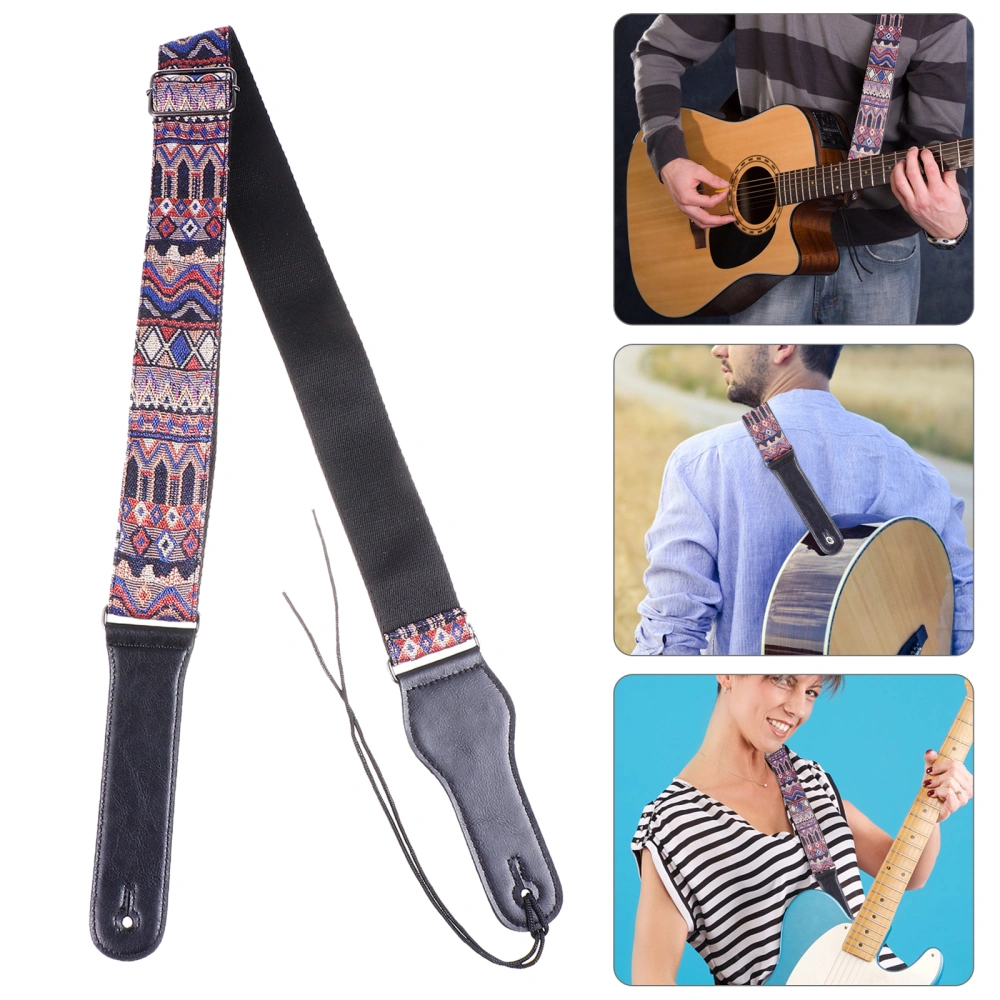 Guitar Strap Sturdy Guitar Shoulder Belt Durable Music Instrument Accessory