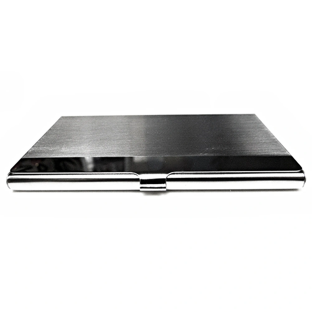 Portable Stainless Steel Business Name Credit Holder Case