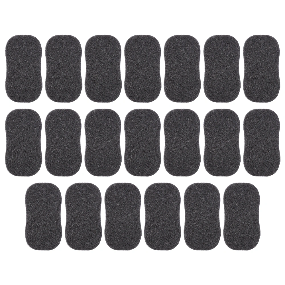 20pcs Face Cleaning Sponge Pad Neckline Duster Brush Facial Cleansing Sponges