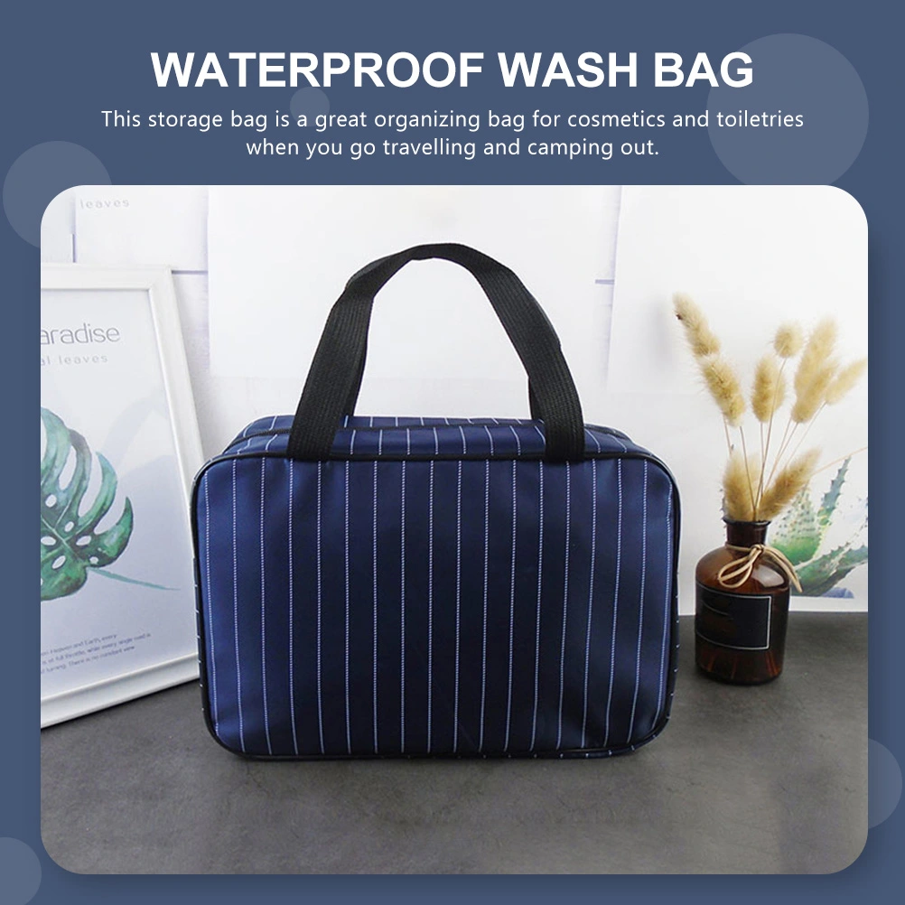 Large Capacity Toiletry Bag Portable Makeup Bag Multi-functional Shower Bag