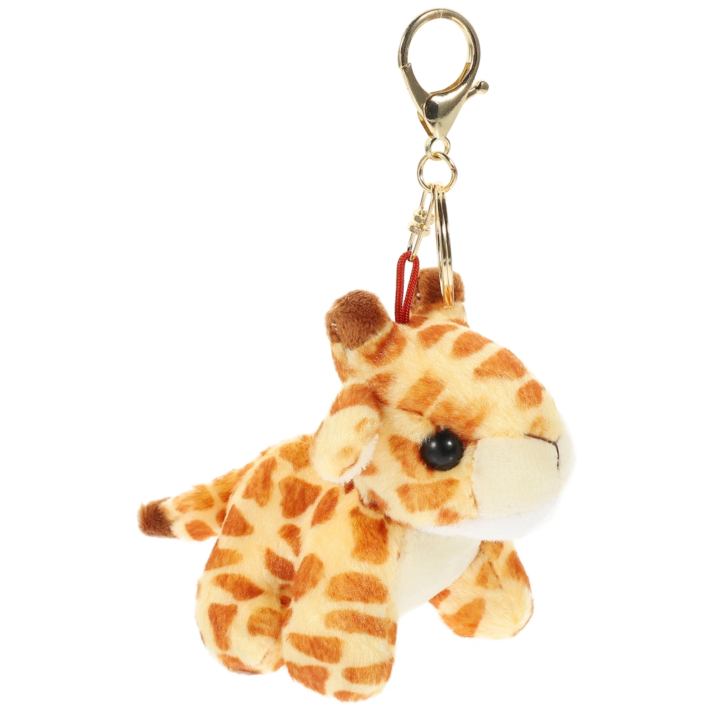  Plush Pendant Car Decoration Animal Plush Keychain Toys Bag Plush Decor Adorable Animal Plush