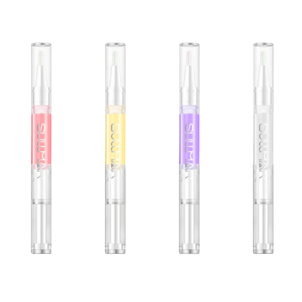 4pcs Nail Care Pens Nail Hangnail Revitalizer Pens Manicure Pens Softening Pens