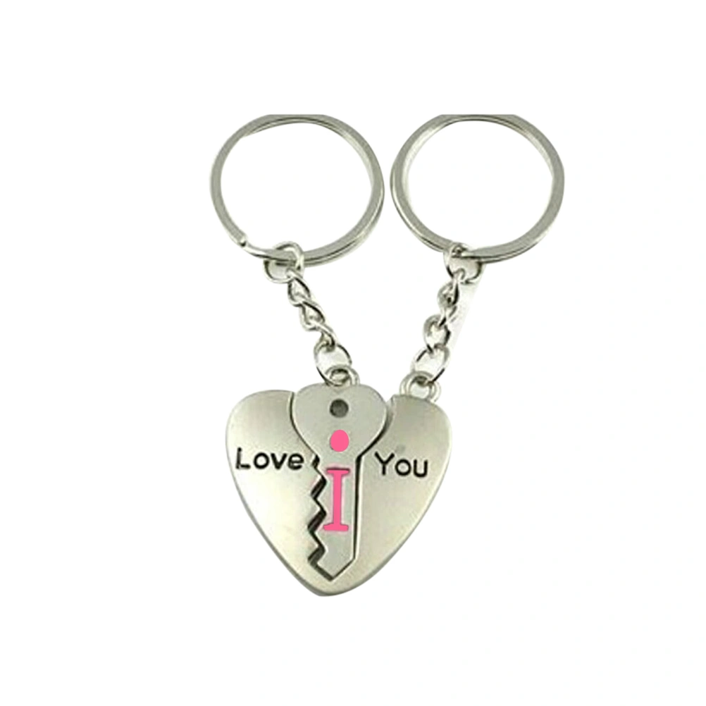 Couple Keychain Keyring Lover Sweetheart Gift for Valentine's Day / Wedding Anniversary / Birthday