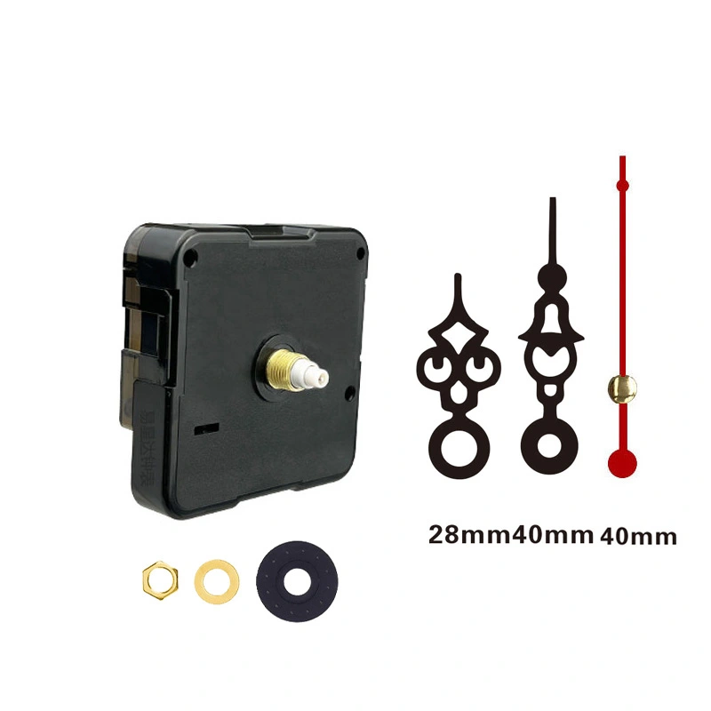 1 Set of Replaceable Clock Movement DIY Clock Mechanism Kit Wall Clock Movement