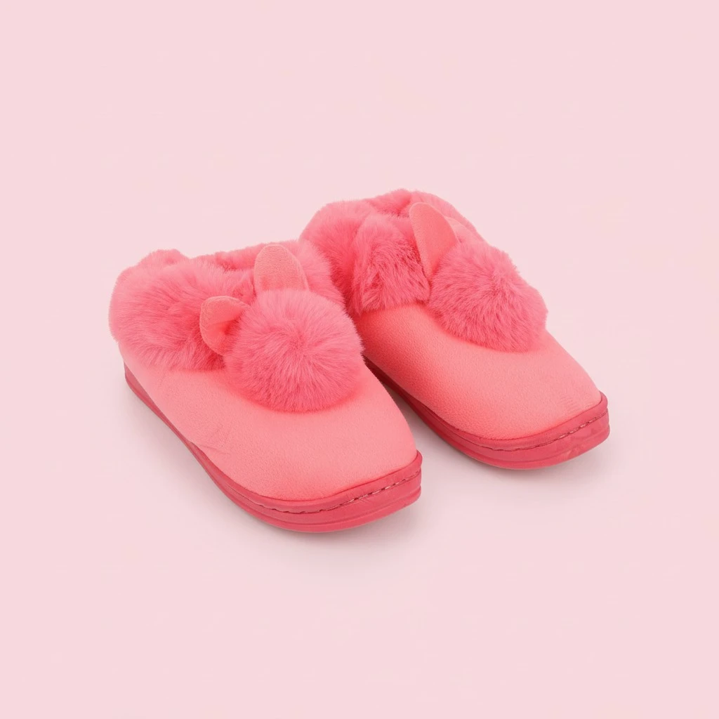 1 Pair Thickened Winter Slippers Winter Home Shoes Indoor Shoes for Women