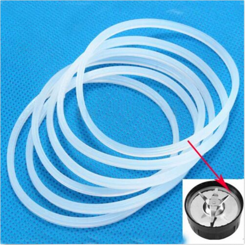 10PCS White Silicone Sealing Ring Leakproof Ring for Kitchen Juicer Blender Home