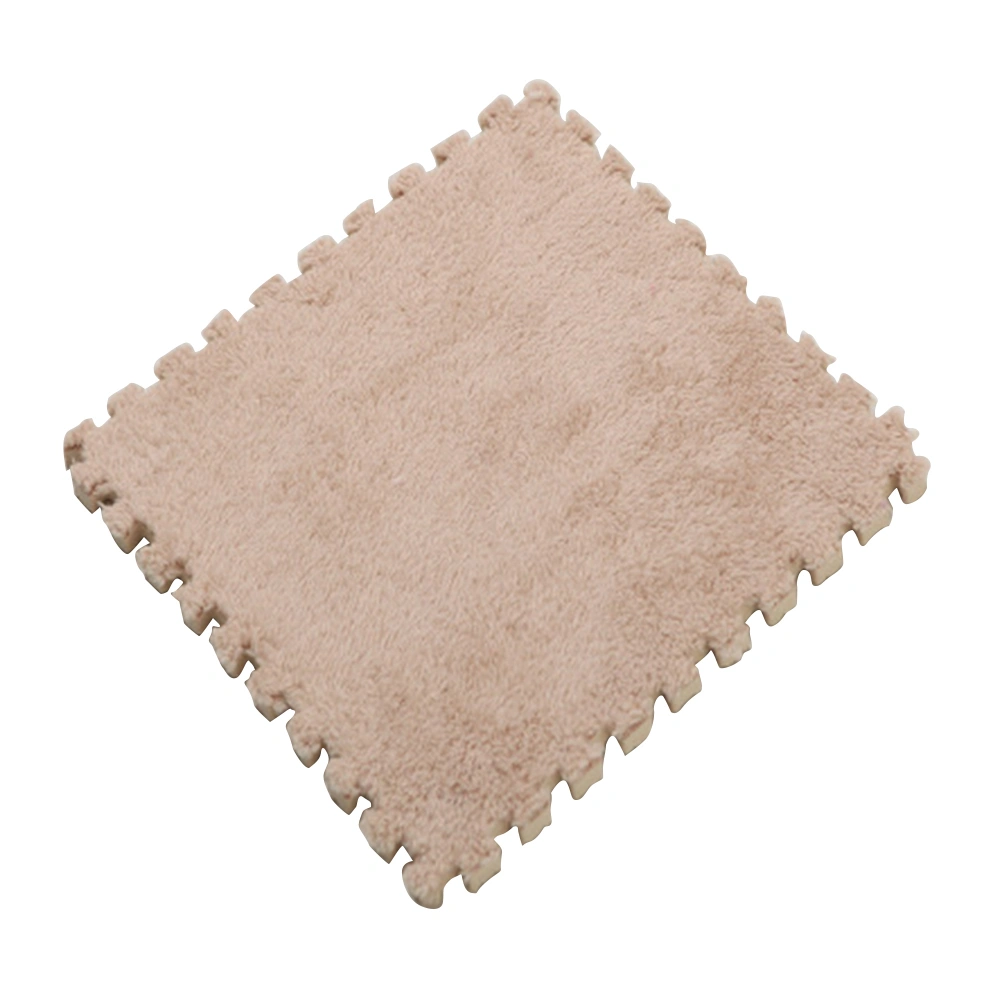 EVA Interlocking Kids Play Mats Puzzle Playmat Children Toddler Infant Crawling Exercise Area Carpet (Light Tan)