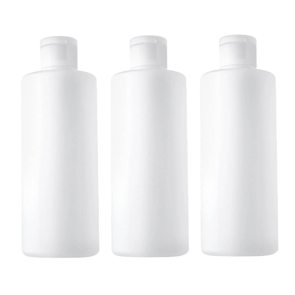 3pcs 400ml Plastic Empty Bottles with Refillable Cosmetic Toner Lotion Bottles Make Up Container for Travel Home