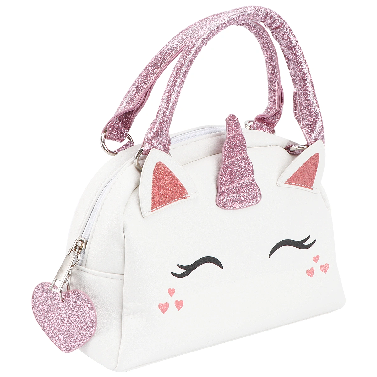 1PC Fashion Unicorn Handbag Lovely Heart Girl Handbag Casual Women Handbag