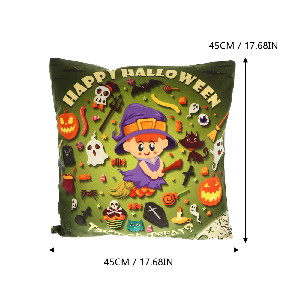 1Pcs Cushion Cover Halloween Themed Pillow Case Pillow Cover Cushion Case