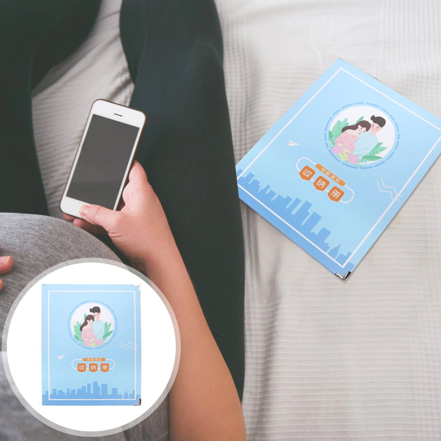 Obstetric Inspection Record Album B-ultrasonic Inspection Souvenir Album