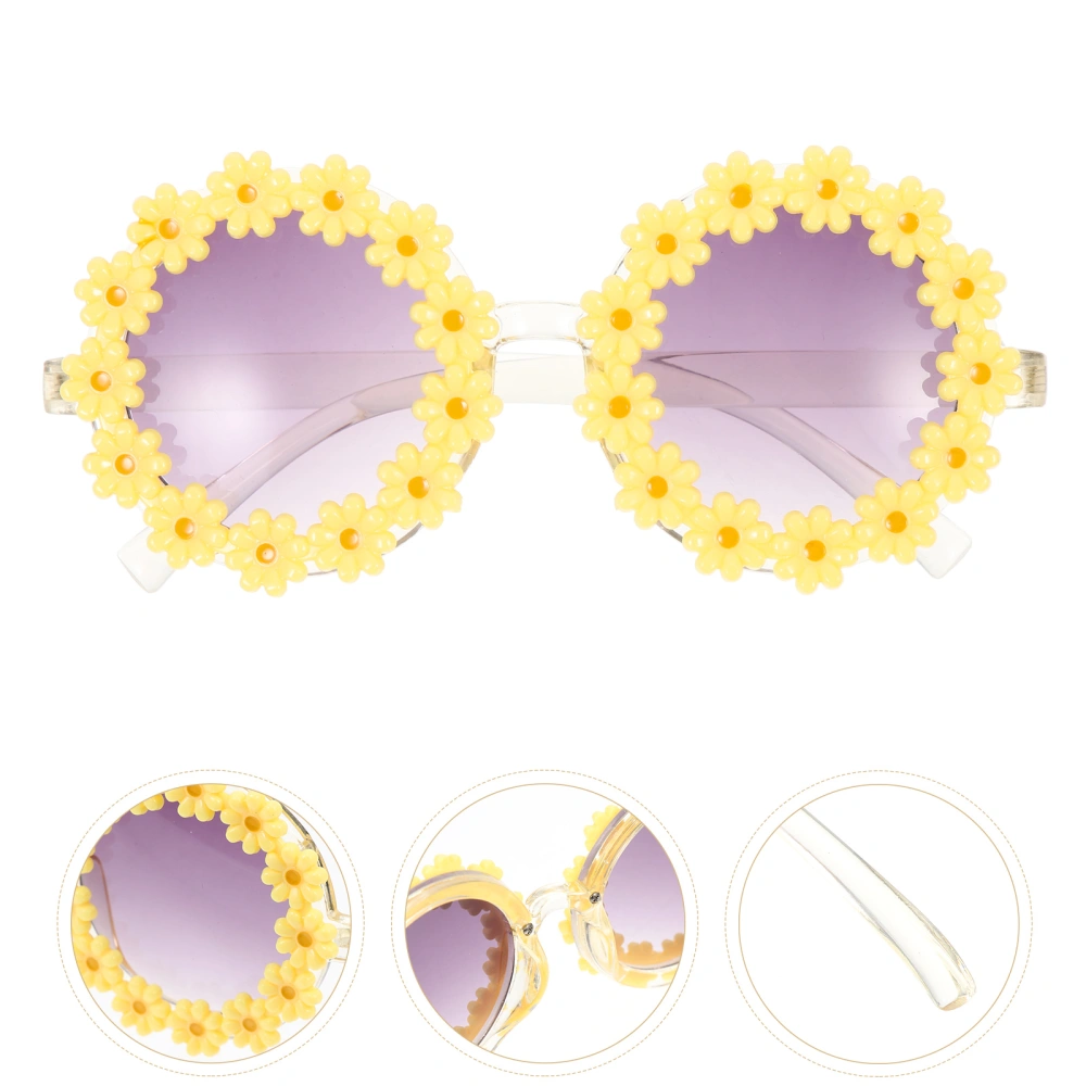 Sunflower Glasses Children's Sunglasses Sunshades Glasses Adorable Sun Glasses