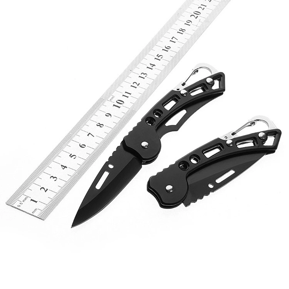 Hunting Camping Multi Hardness Military Survival Tool Pocket Pare Cutter Black