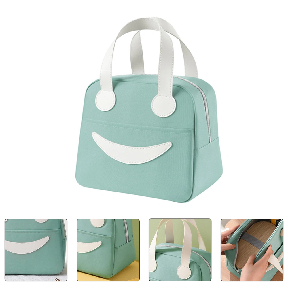 1Pc Portable Lunch Bag Thermal Lunch Bag Adorable Bento Storage Pouch Picnic Bag