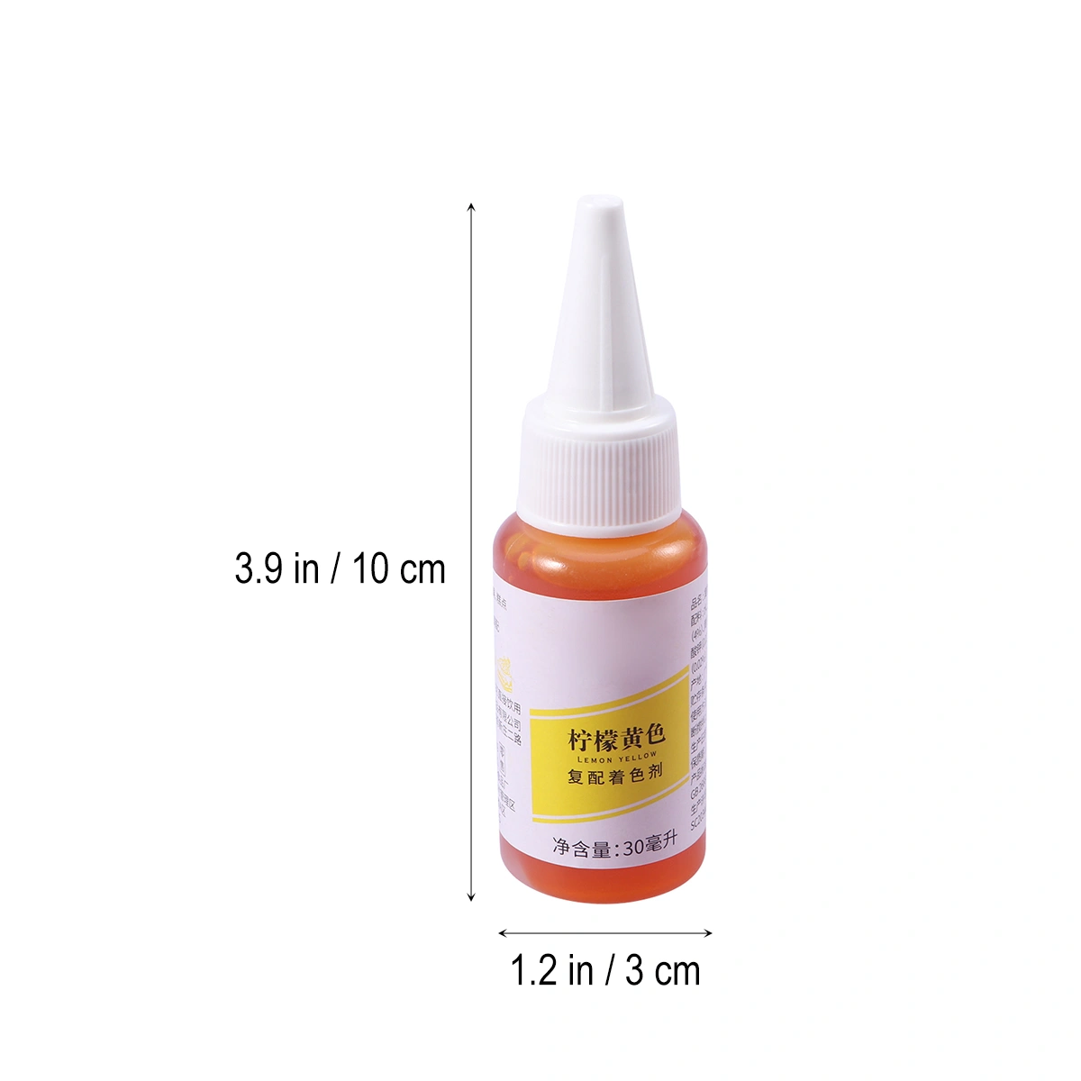 30ml Baking Food Colouring Cake Colorant Decorating Colors for Fondant Macarons (Lemon Yellow)