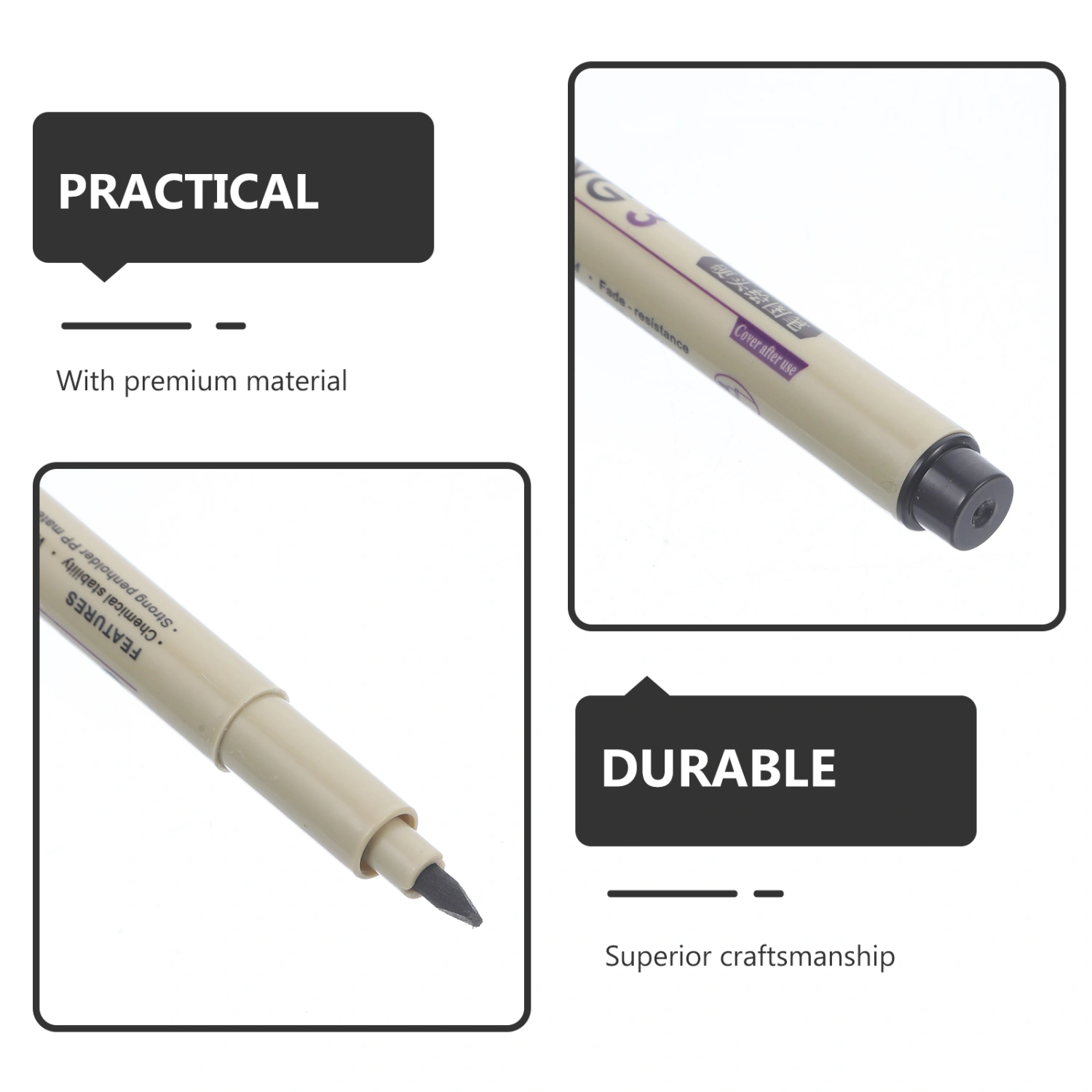 12pcs Portable Line Art Pens Professional Art Pens Multi-function Drawing Pens