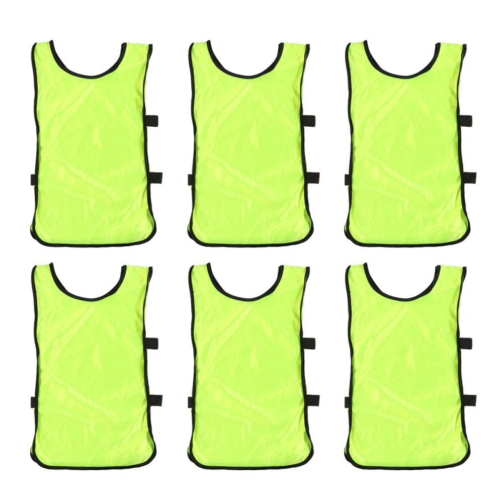 32 Pcs Adult Children's Football Basketball Training Vest Baby Kids Children Game Team Mesh Vest Summer Clothing - Size S (Green)