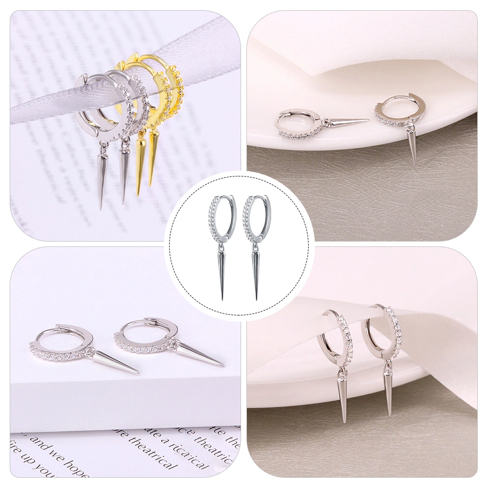1 pair Female Ear Pendants Gorgeous Women Earrings Unique Ear Studs for Women