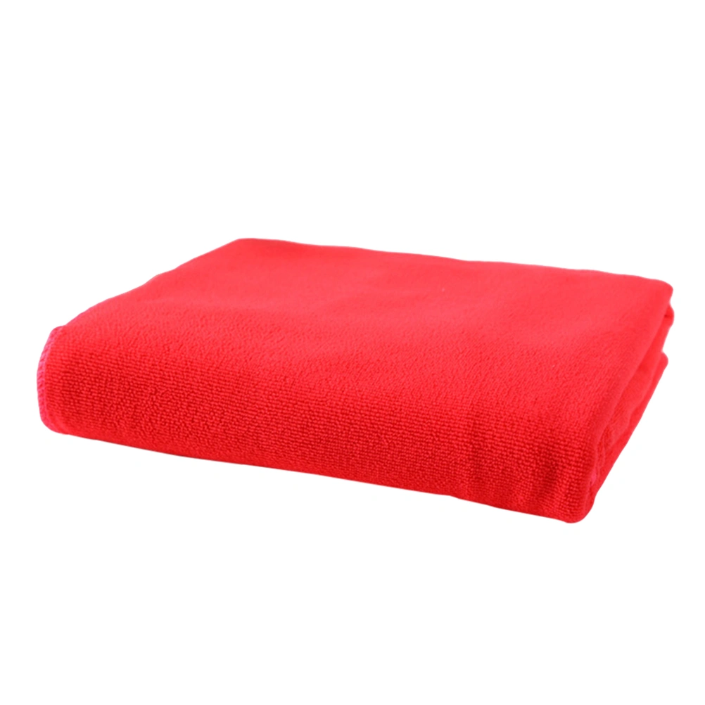 70x140CM Microfiber Towels Large Quick Dry Bath Towel for Spa Beach Swimming Camping (Red)