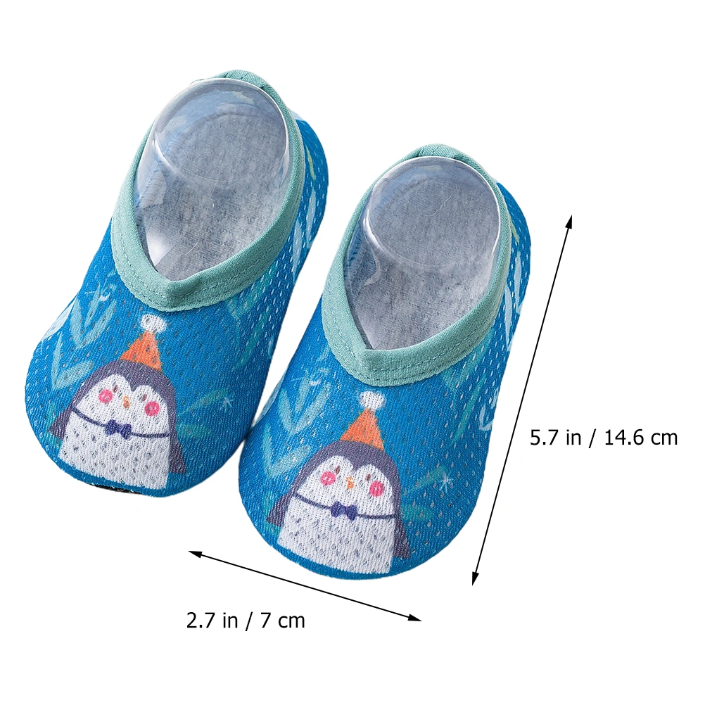 3 Pairs Non-slip Flooring Socks Particle Sole Floor Socks for Kids