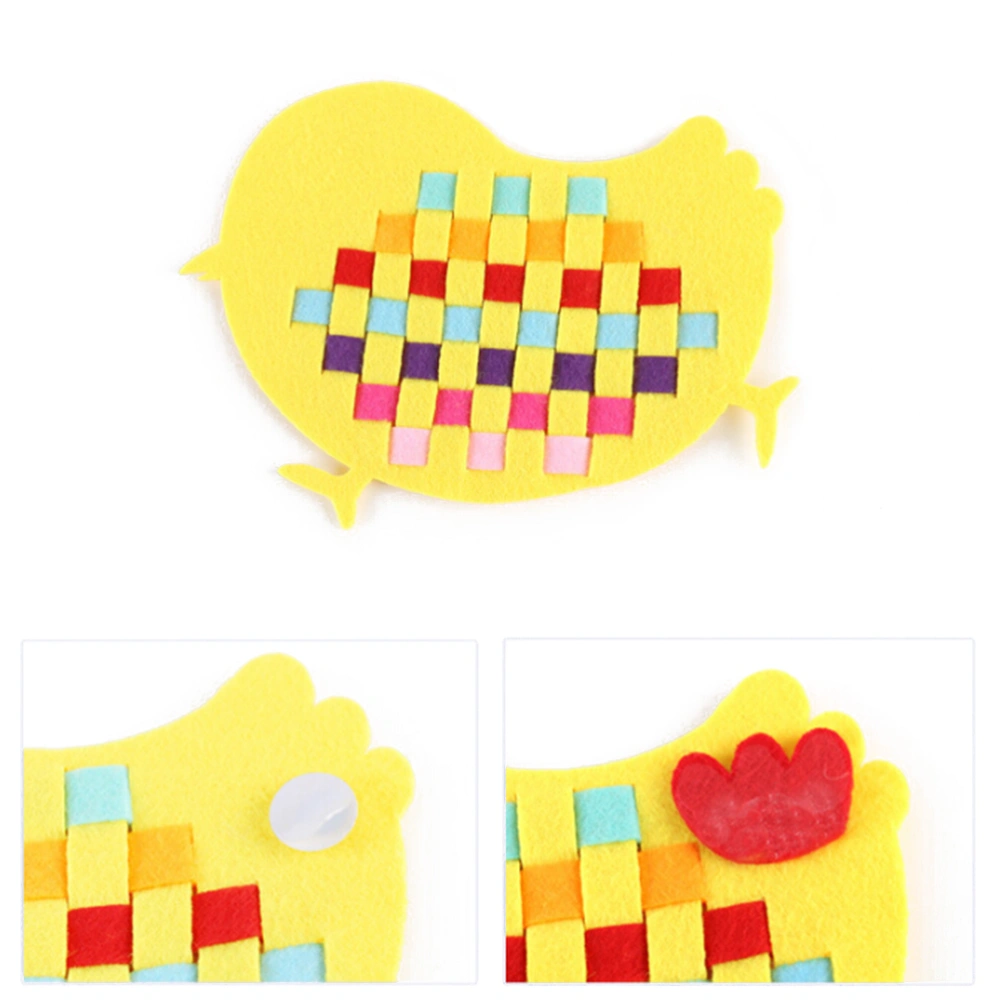 3 PCS Creative Puzzle Kid DIY Handmade Crafts Educational Toys Home Kindergarten Nursery Decoration