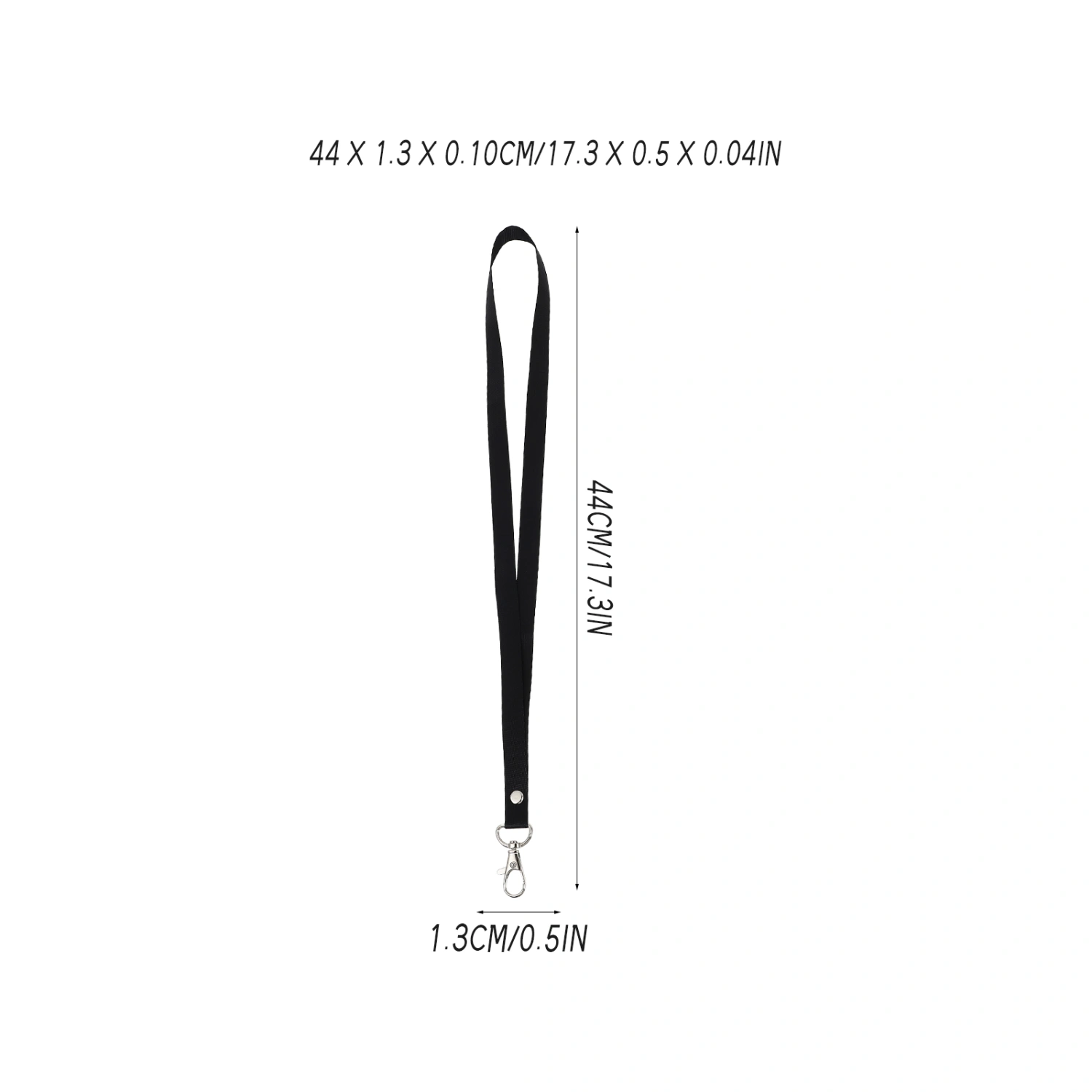 8Pcs School Cards DIY Lanyards Work Cards Cover Buckle Neck Hanging Straps