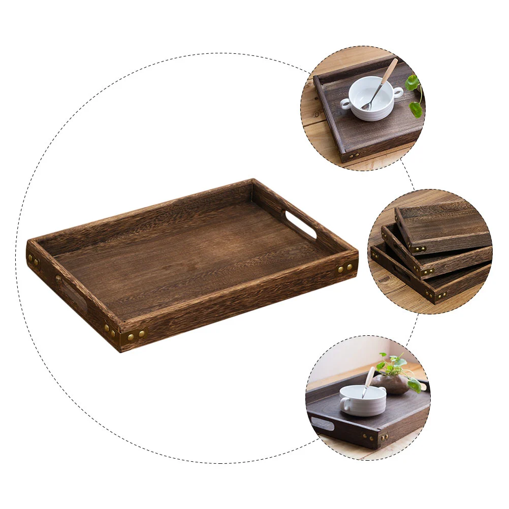 1Pc Home Storage Tray Decorative Plate Serving Tray Fruit Plates Snack Plate