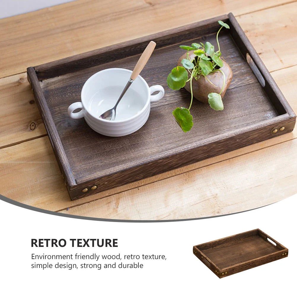 1Pc Home Storage Tray Decorative Plate Serving Tray Fruit Plates Snack Plate
