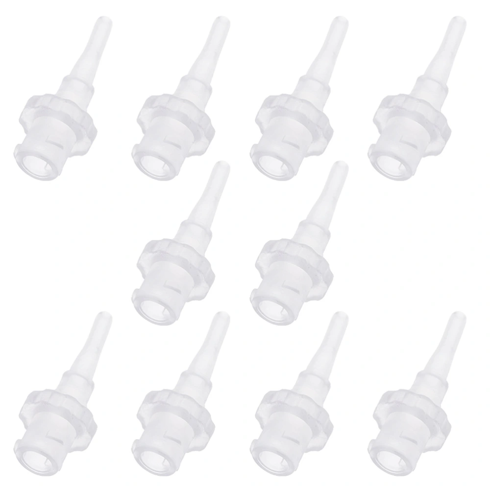 10pcs Ear Washer Disposable Tips Replacement Ear Wash Tubes Ear Cleaning Tools