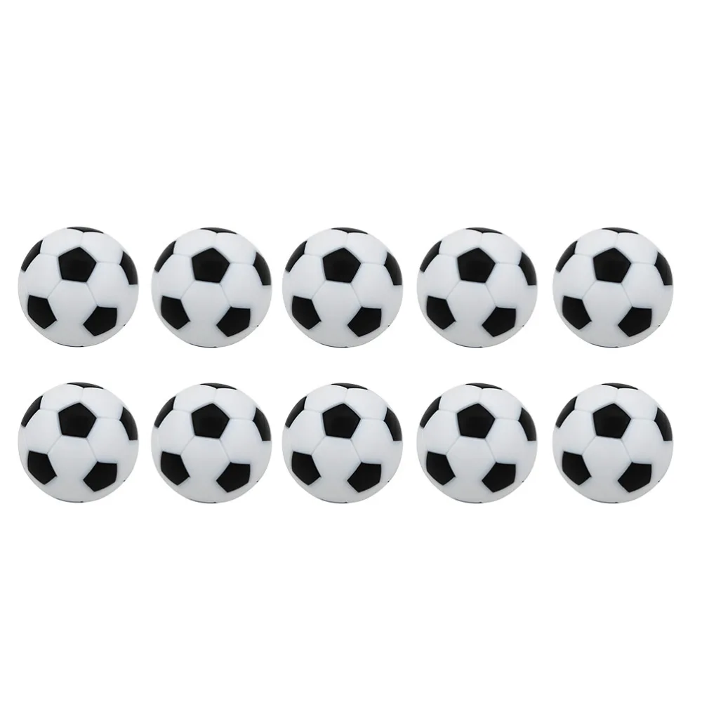 18Pcs Desk Football Machine Plastic Accessories Mini Footballs Replacements