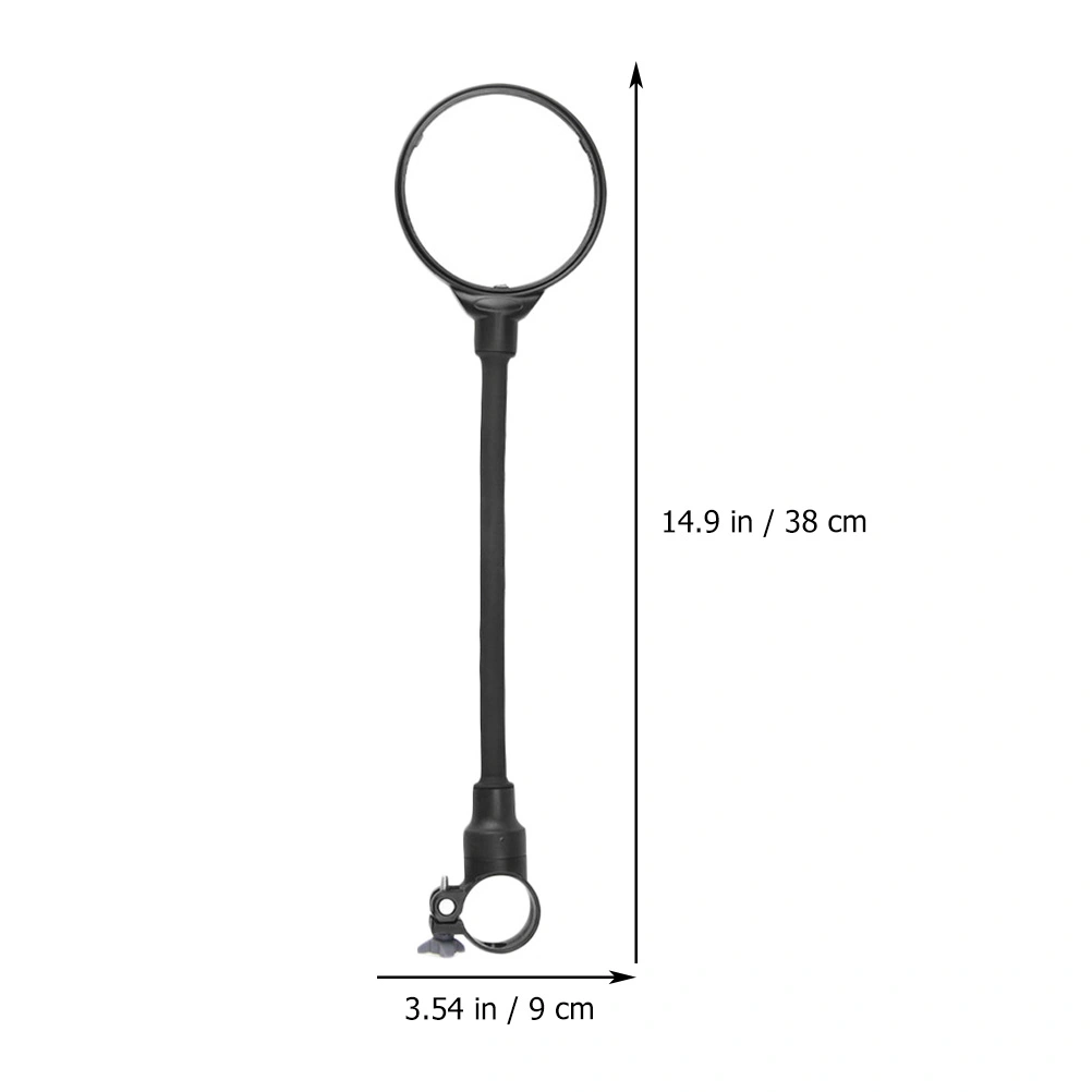 2pcs Mountain Bike Mirrors Adjustable Handlebar Rear View Glass Mirrors for Bike