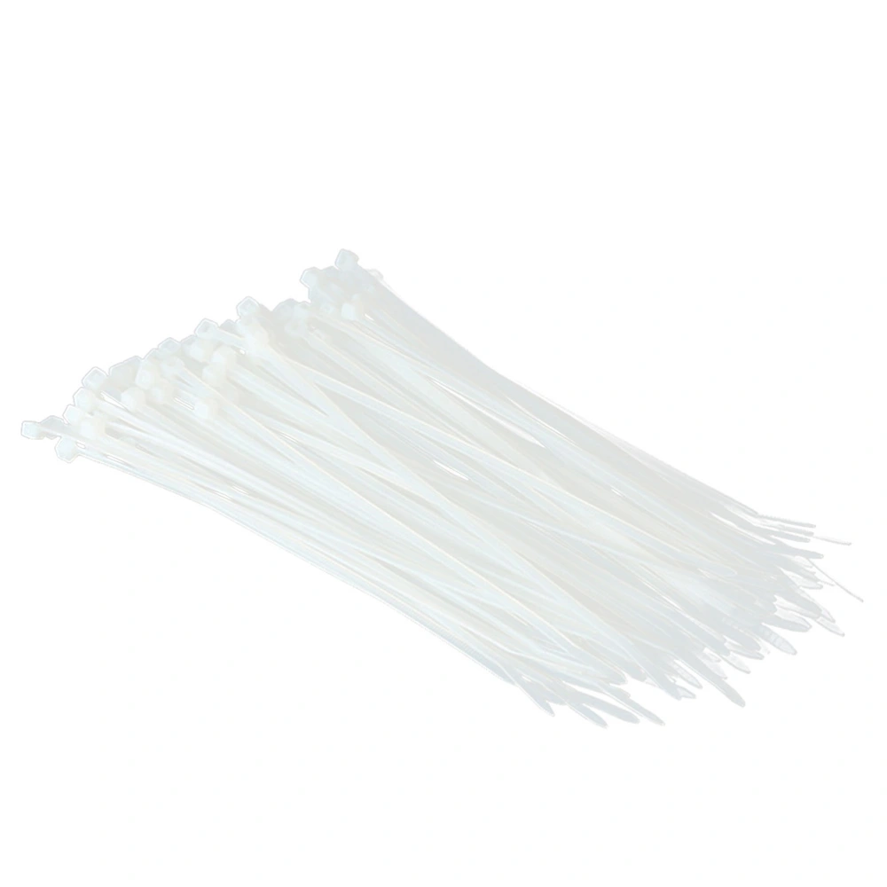 500pcs White Creative Self-locking Nylon Cable Ties Multi-Purpose Fasteners for Cable Organizing Product Package