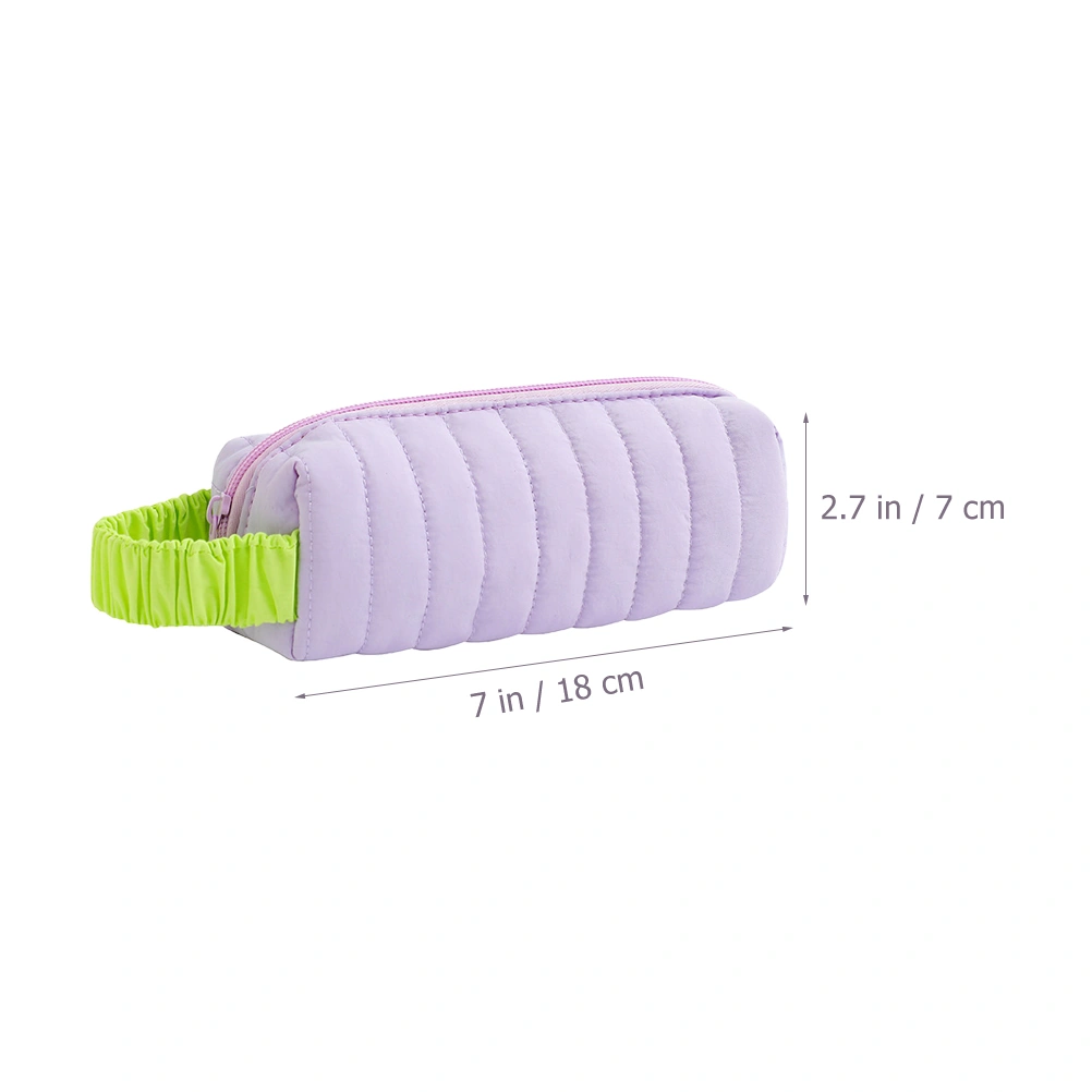 2Pcs Household Makeup Bags Multi-function Pencil Pouches Convenient Pen Storage Bags