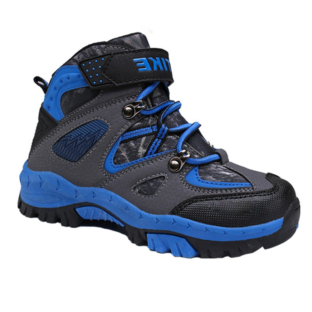 1 Pair of Fashion Children Climbing Boot Boys Waterproof Shoes Climbing Sneaker